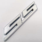 3 SS Badge Fender Trunk Emblem Decal for Chevy Camaro Impala Cobalt