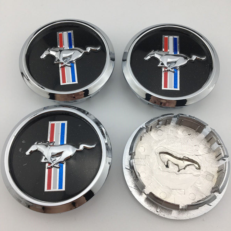 4Pcs 68mm/2.67" Wheel Center Caps for Ford Mustang 2005-2014 Secondary image