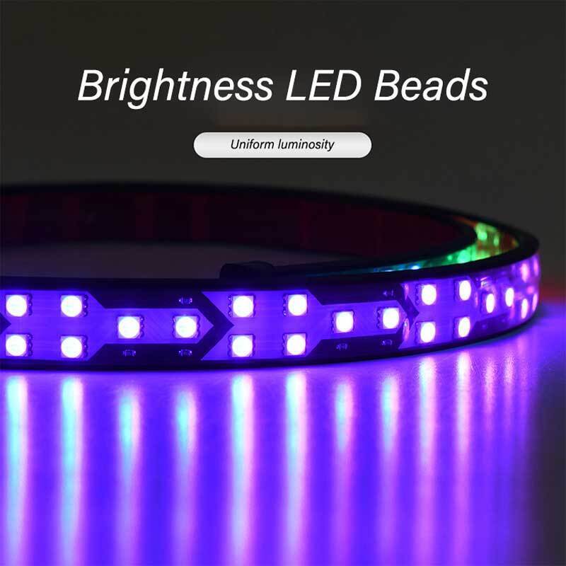 60" Inch LED Muti-Color Truck Strip Tailgate Light Bar Reverse Brake Signal