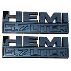 Hemi 5.7 LITER Emblem |  Side Fender | 2Pcs
