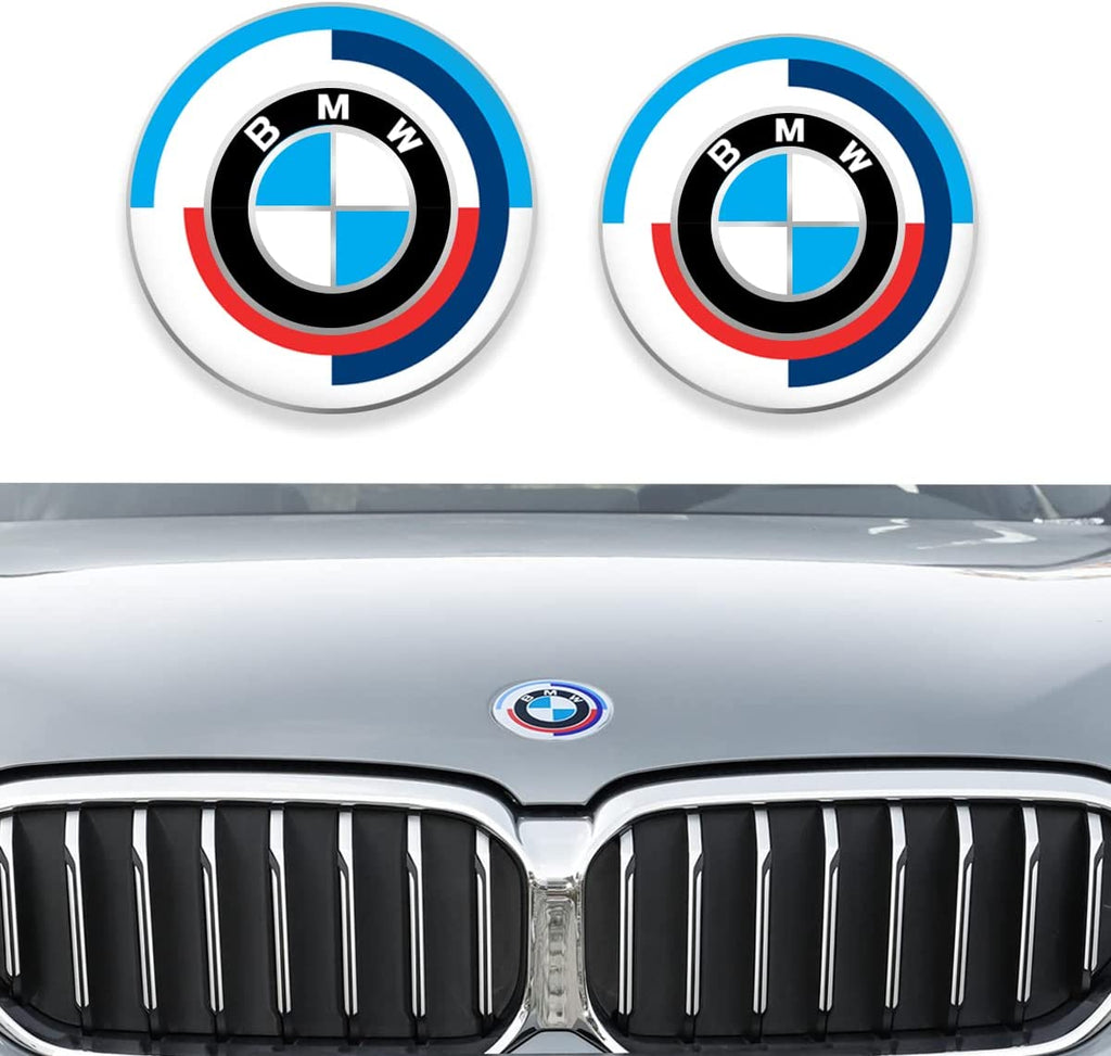 BMW Front Hood Rear Trunk Badge Steering Wheel Emblem