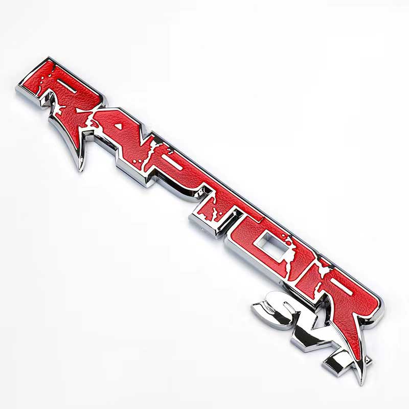 Raptor SVT Tailgate Emblem 3D Badge Sticker Decal For Ford F-150 | 1Pc