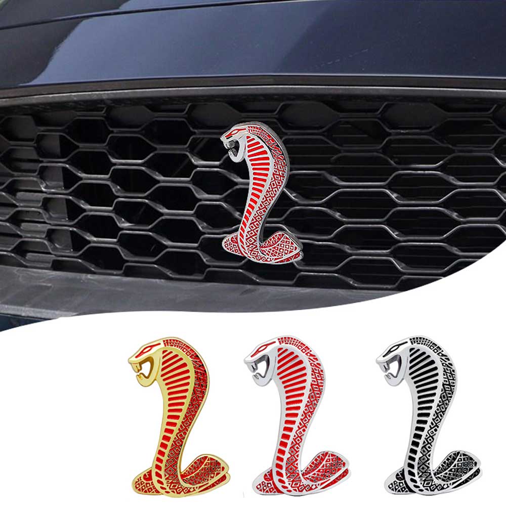 Set of 2 Shelby Logo Grille Emblem for Ford Mustang Imagen principal del producto