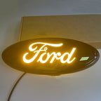 9 inch LED Emblem Black Housing For Ford F150 F250 F350 | Dynamic Static Light