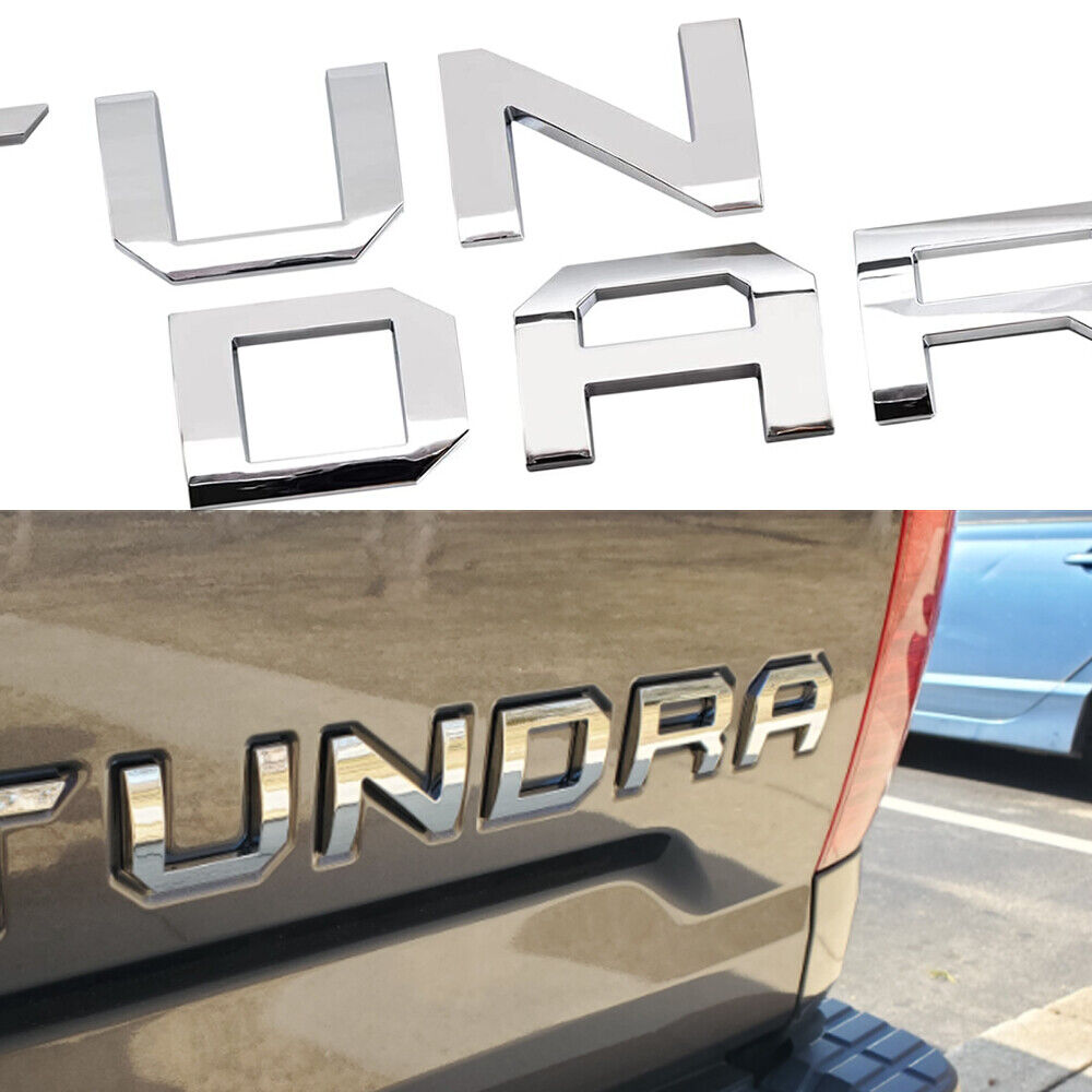 Toyota Tundra Tailgate Insert Letters | 2014-2021 | 1Pc