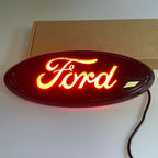 9 inch LED Emblem Black Housing For Ford F150 F250 F350 | Dynamic Static Light