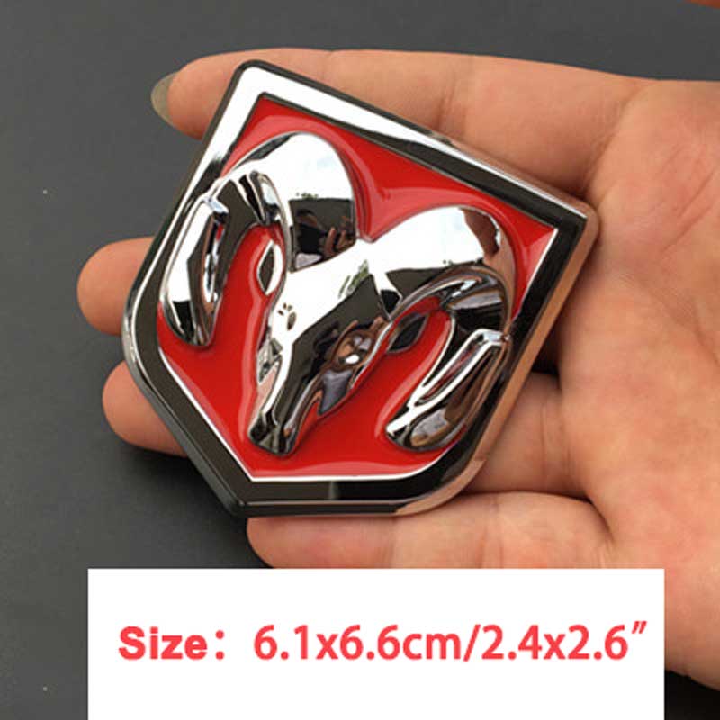 Dodge Ram Logo Shield Emblem | 1Pc