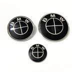 BMW Front Hood Rear Trunk Badge Steering Wheel Emblem