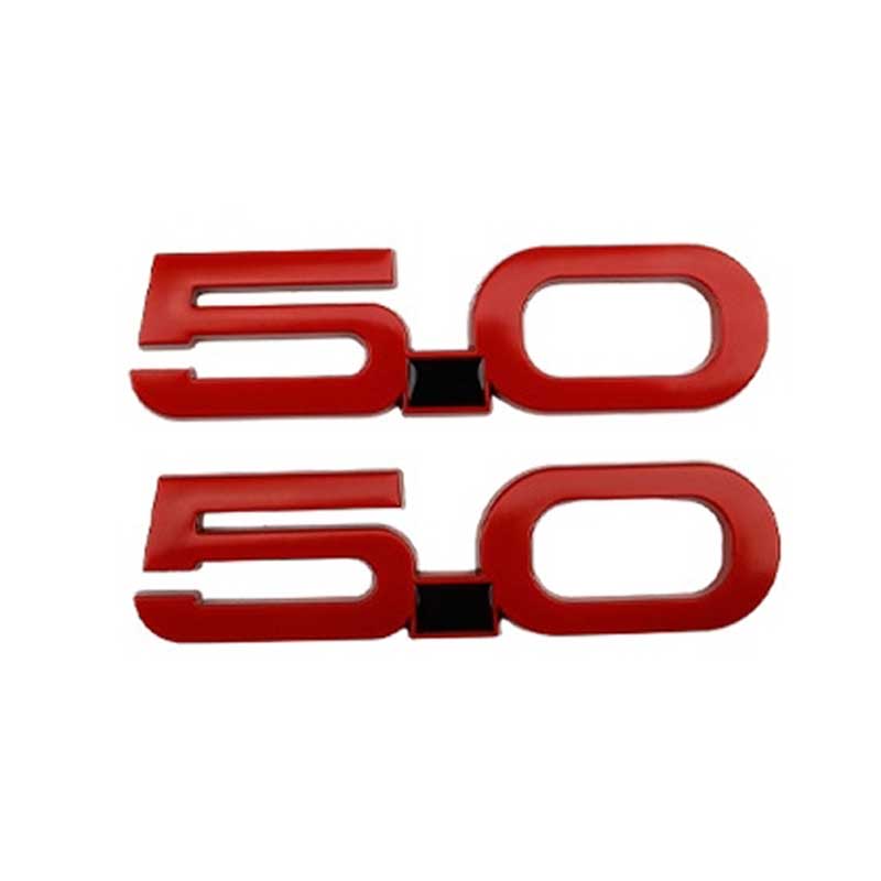 2Pcs 5.0 Emblems For Ford Mustang 2015-2024 Secondary image