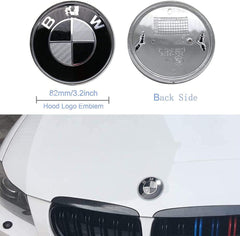 BMW Front Hood Rear Trunk Badge Steering Wheel Emblem
