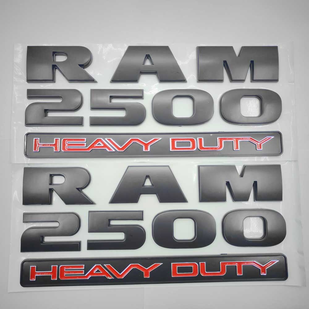 RAM 2500 HEAVY DUTY Emblem Badge | 2Pcs