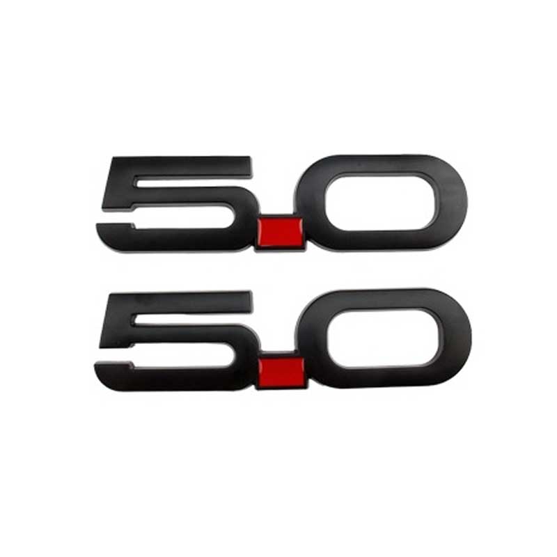 2Pcs 5.0 Emblems For Ford Mustang 2015-2024 Imagen principal del producto