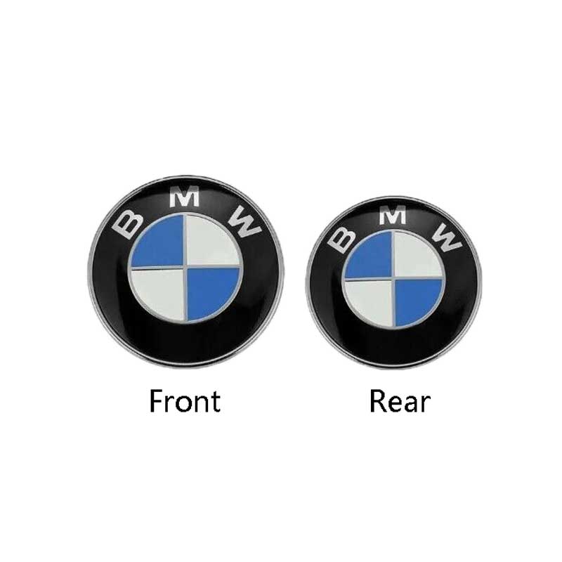 BMW Front Hood Rear Trunk Badge Steering Wheel Emblem
