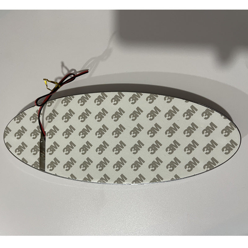 9 inch LED Emblem Blue Chrome Housing For Ford Truck F150 05-14