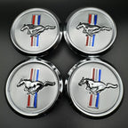 4Pcs 68mm/2.67" Wheel Center Caps for Ford Mustang 2005-2014