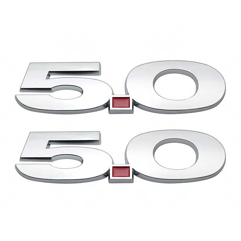 2Pcs 5.0 Emblems For Ford Mustang 2011-2014 Secondary image