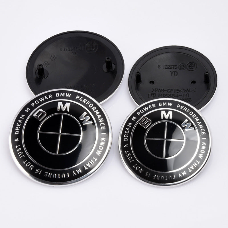 BMW Front Hood Rear Trunk Badge Steering Wheel Emblem