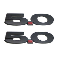 2Pcs 5.0 Emblems For Ford Mustang 2011-2014