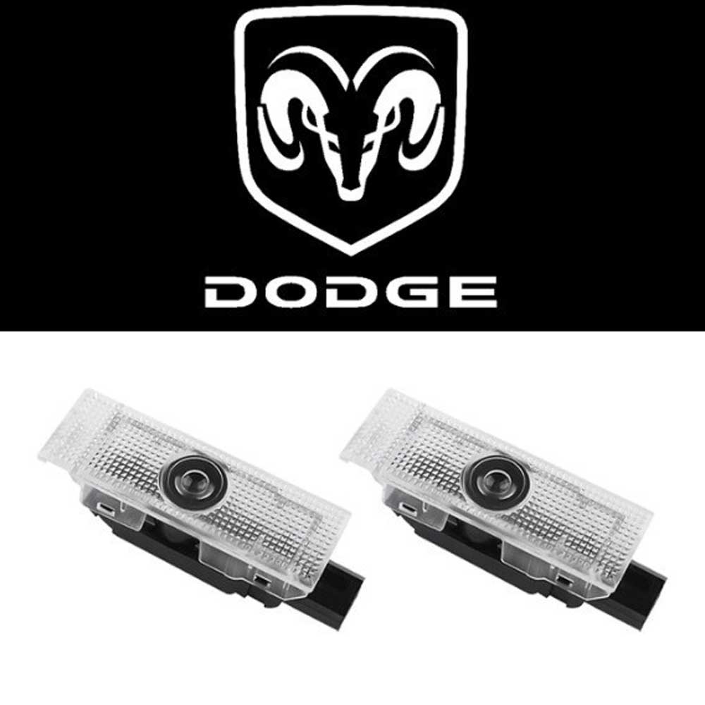 2pcs Dodge Welcome Light Projector Lamp For Challenger 2008-2023 Hauptbild