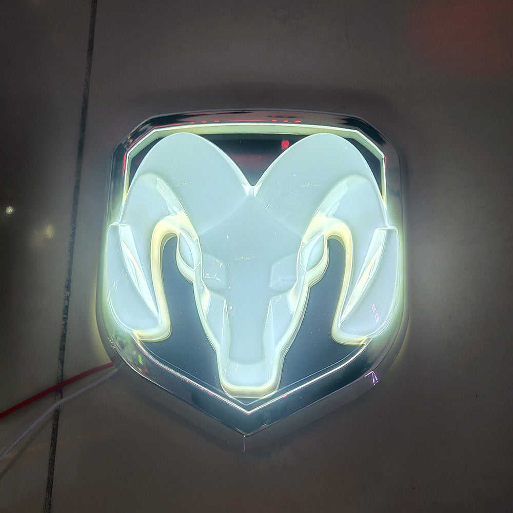 LED Emblem for RAM 1500 2500 3500 2013-2018 |  Front Rear | 1Pc