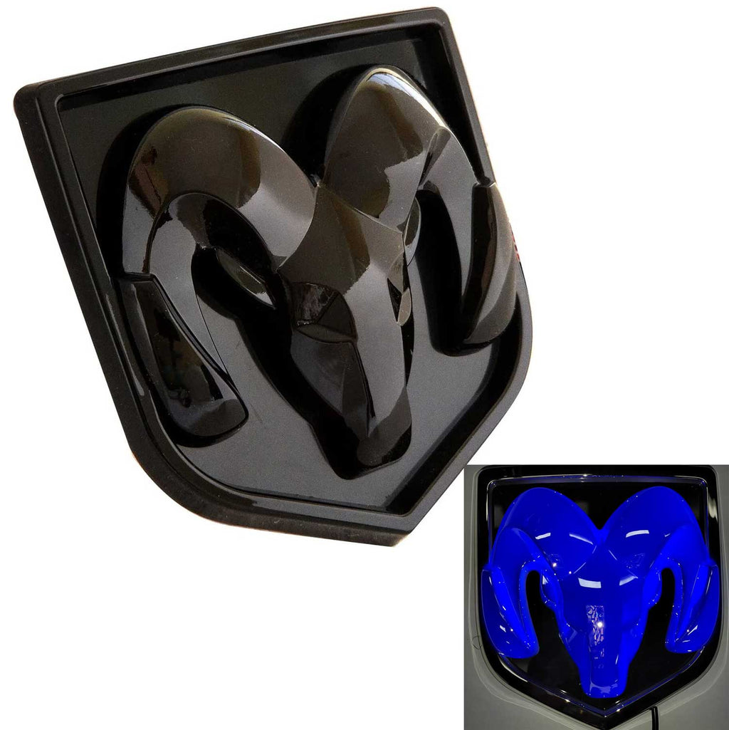 LED Emblem for RAM 1500 2500 3500 2013-2018 |  Front Rear | 1Pc