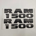 2PCS Set Front Door Emblems Letters Badges Fits For RAM 1500 Model
