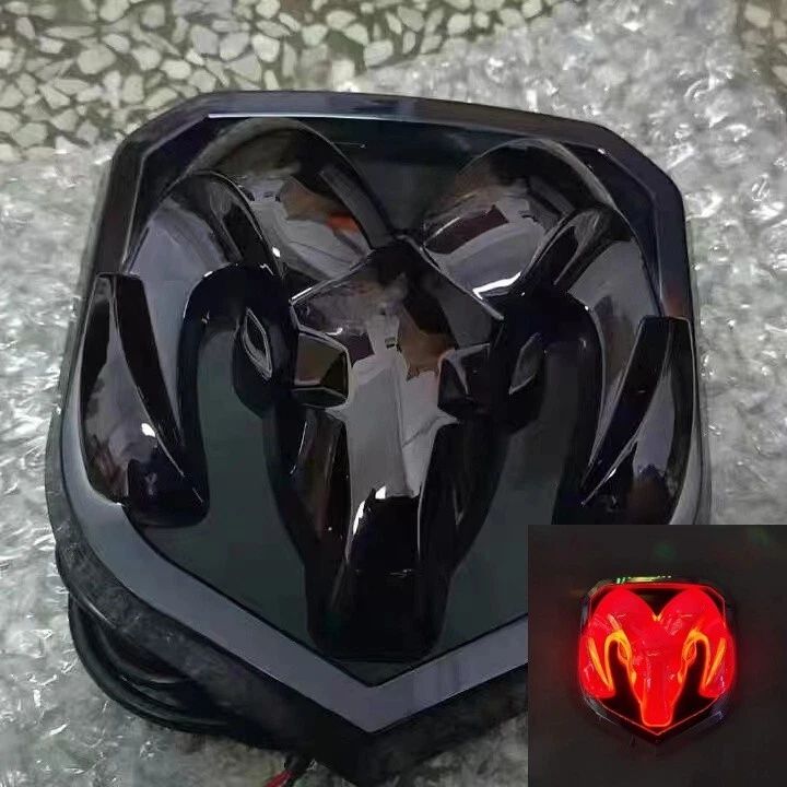 LED Emblem for RAM 1500 2500 3500 2013-2018 |  Front Rear | 1Pc
