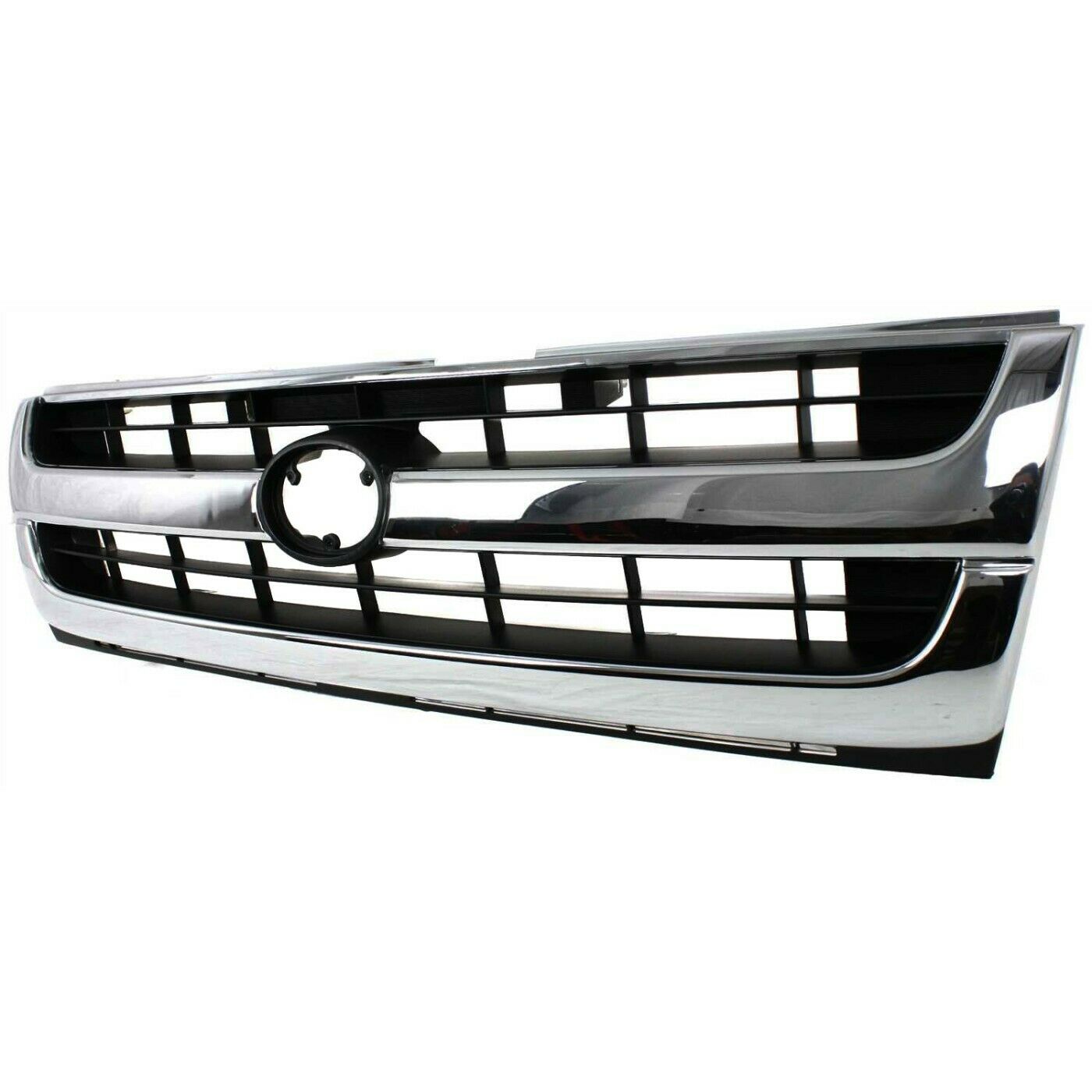 Grille For 1997-00 Tacoma Chrome Shell w/ Black Insert Plastic