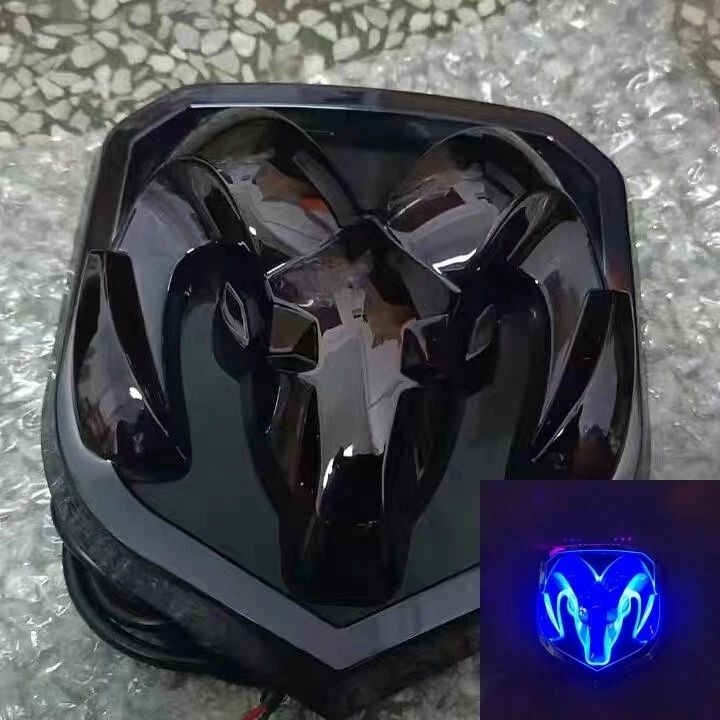 LED Emblem for RAM 1500 2500 3500 2013-2018 |  Front Rear | 1Pc