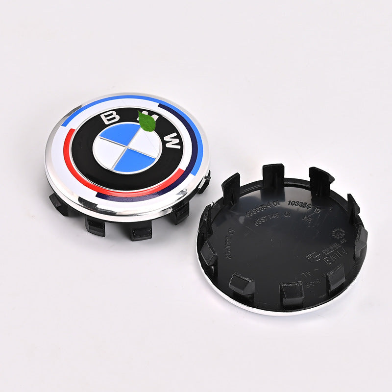 BMW Logo Wheel Hub Center Caps | 4Pcs
