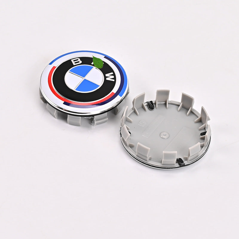BMW Logo Wheel Hub Center Caps | 4Pcs