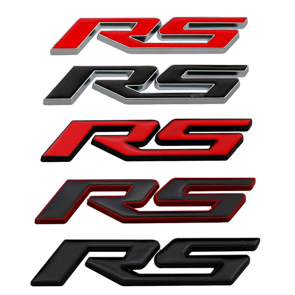 Fits Chevy RS Rear Trunk Lid Nameplate Logo Fender Marker 3D Emblem Badge