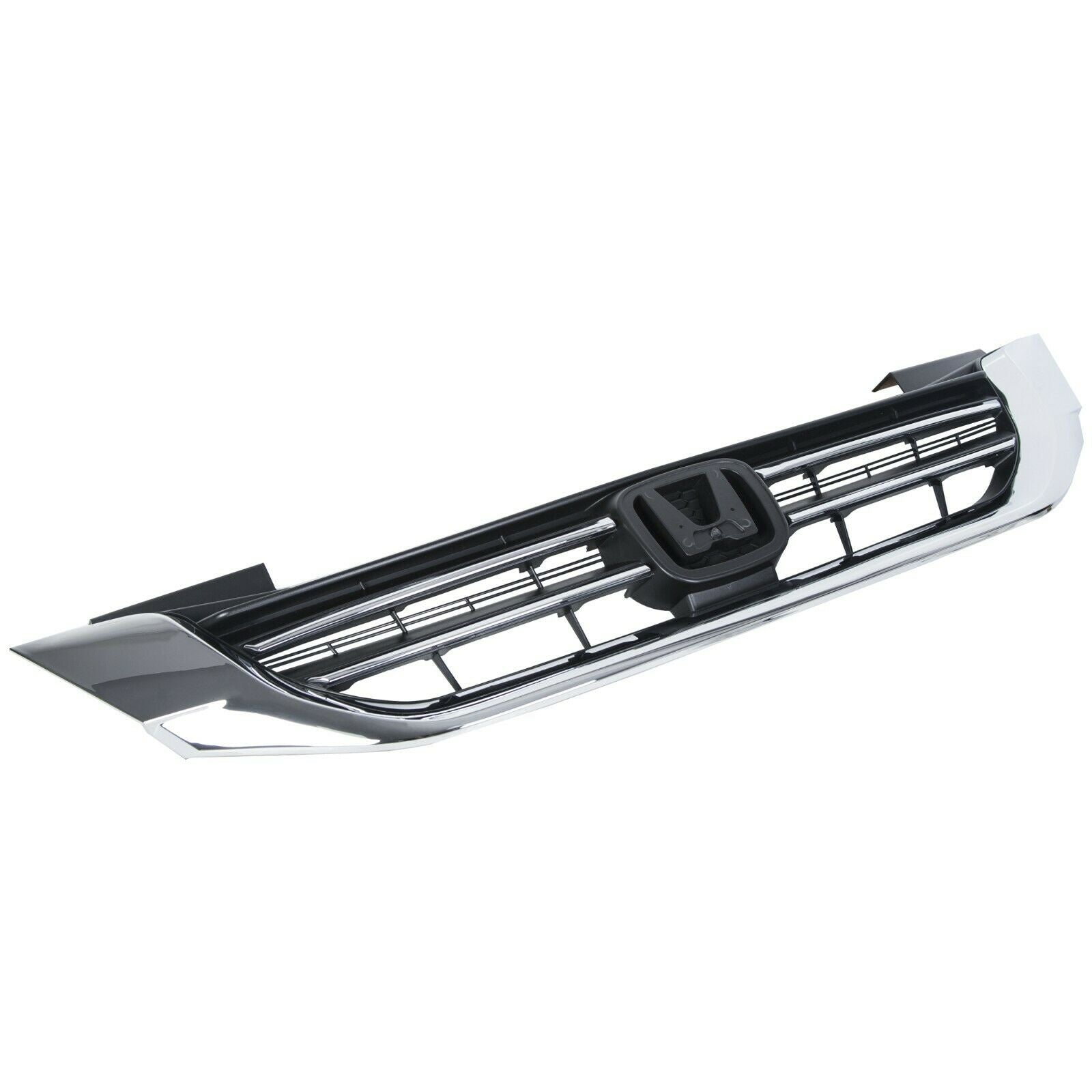 Front Bumper Radiator Upper Chrome Grill For Honda 2013-2015 Accord Sedan