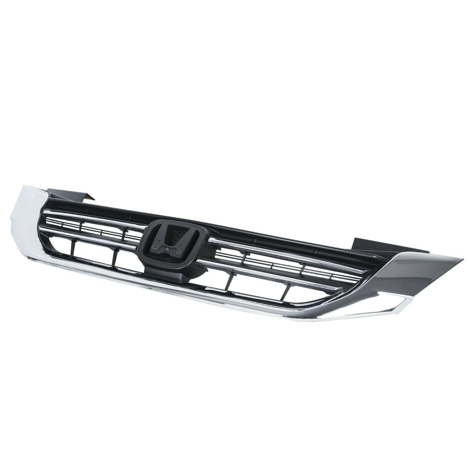 Front Bumper Radiator Upper Chrome Grill For Honda 2013-2015 Accord Sedan