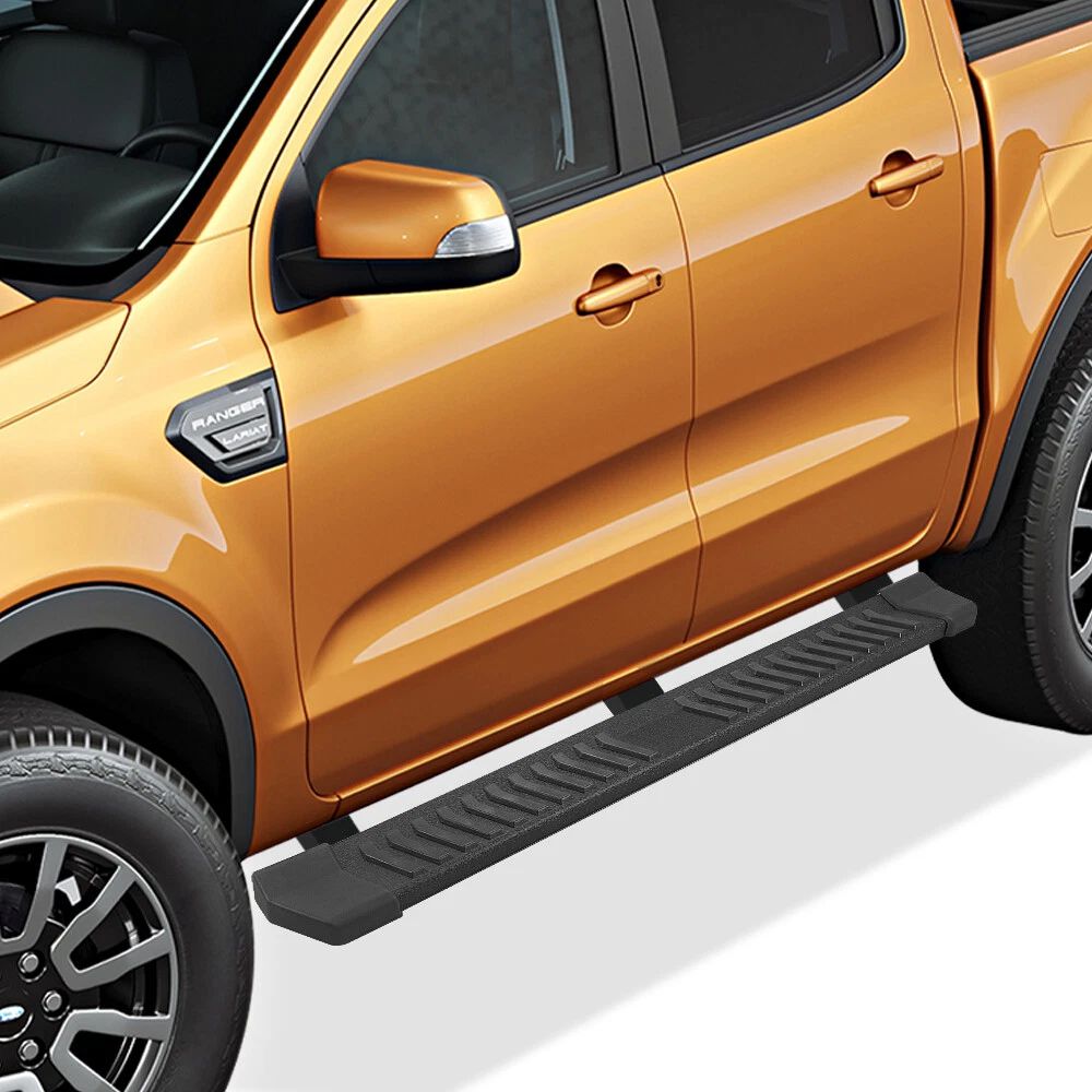 Running Boards For 2015-2023 Ford F150 Super Crew Cab Steel 6" Side Step Bar