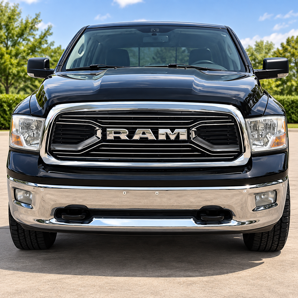 Front Bumper Grille for Dodge Ram 1500 2009-2012 Big Horn w/Letters