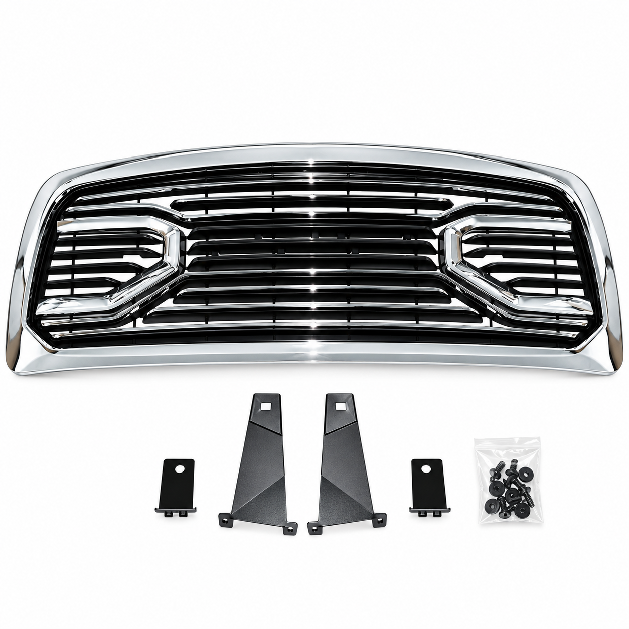 Front Bumper Grille for Dodge Ram 1500 2009-2012 Big Horn w/Letters