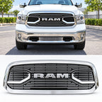 Front Bumper Grille for Dodge Ram 1500 2013-2018 Big Horn w/Letters