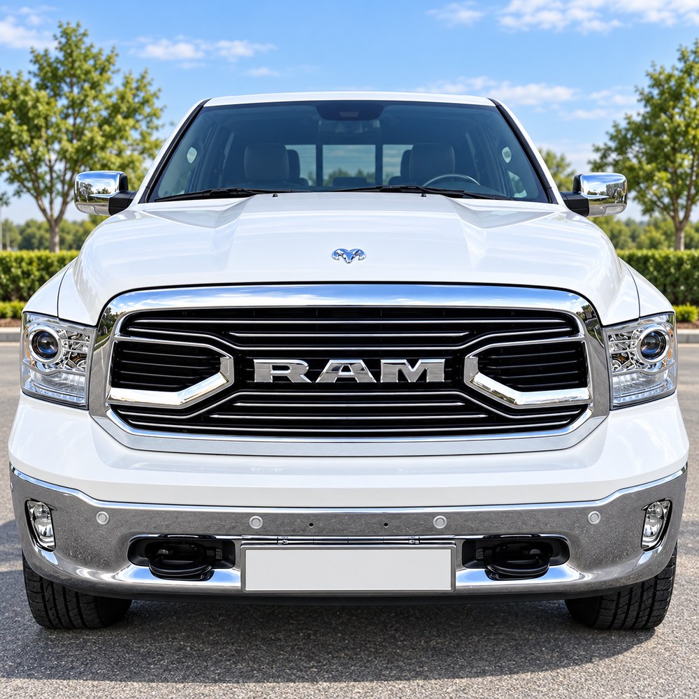 Front Bumper Grille for Dodge Ram 1500 2013-2018 Big Horn w/Letters