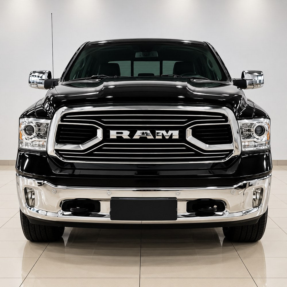 Front Bumper Grille for Dodge Ram 1500 2013-2018 Big Horn w/Letters