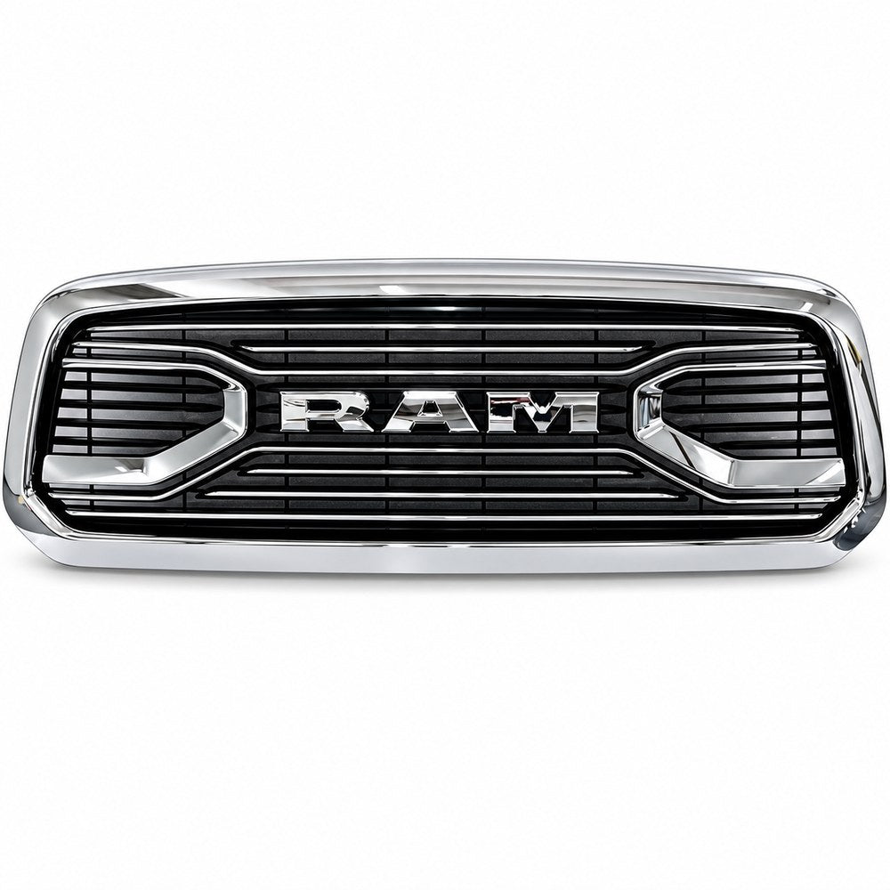 Front Bumper Grille for Dodge Ram 1500 2013-2018 Big Horn w/Letters