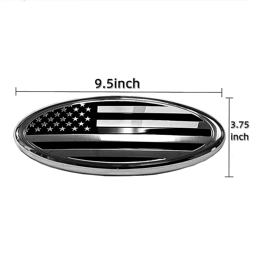 9.5 inch Ford Overlay Emblem for Ford F150 2015-2024 Secondary image