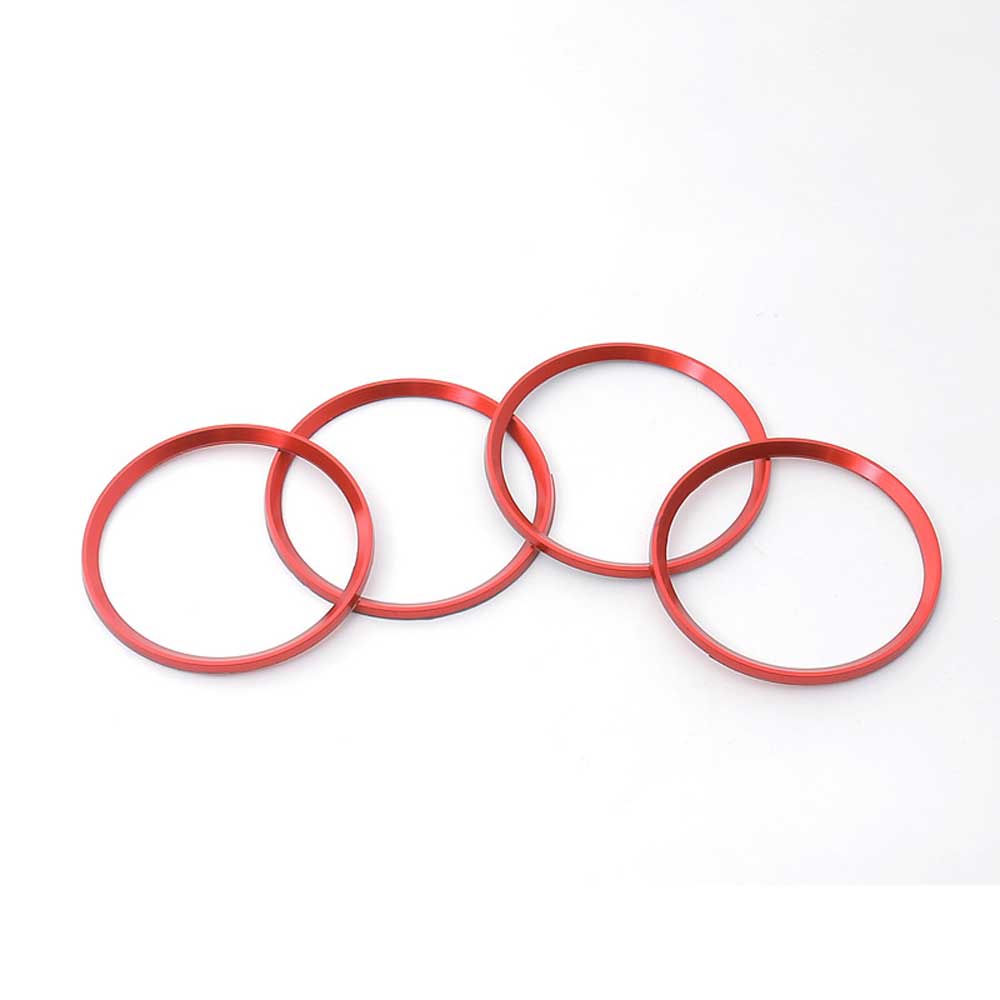 Bmw Rim Rings 4pcs Alloy Car Wheel Rim Center Cap Hub Rings Decoration BMW 1 3 5 7 S ...