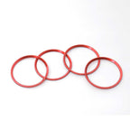 4pcs Alloy Car Wheel Rim Center Cap Hub Rings Decoration BMW 1 3 5 7 Series