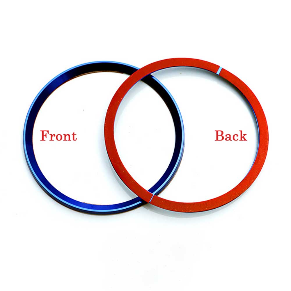 Bmw Rim Rings 4pcs Alloy Car Wheel Rim Center Cap Hub Rings Decoration BMW 1 3 5 7 S ...