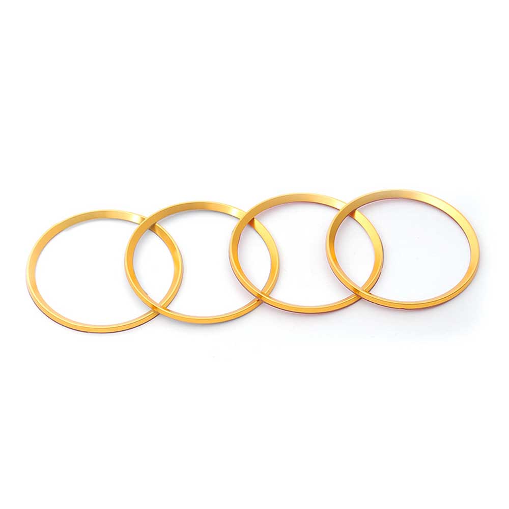 Bmw Rim Rings 4pcs Alloy Car Wheel Rim Center Cap Hub Rings Decoration BMW 1 3 5 7 S ...