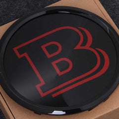 Brabus B 18.5CM Grille Badge Emblems for Mercedes Benz A B C E S Class