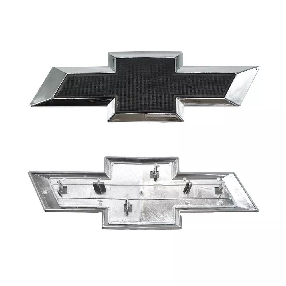 Front Rear Bowtie Emblem For Chevrolet Silverado 1500 2500 HD/3500 HD