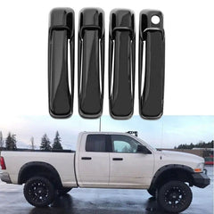 4pcs ABS Door Handle Covers Fit For Dodge Ram 1500 2500 3500 2009-2018