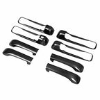 4pcs ABS Door Handle Covers Fit For Dodge Ram 1500 2500 3500 2009-2018
